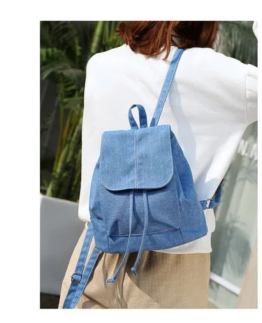 50 шт. женские холщовые школьные ранцы на шнурке | Багаж и сумки