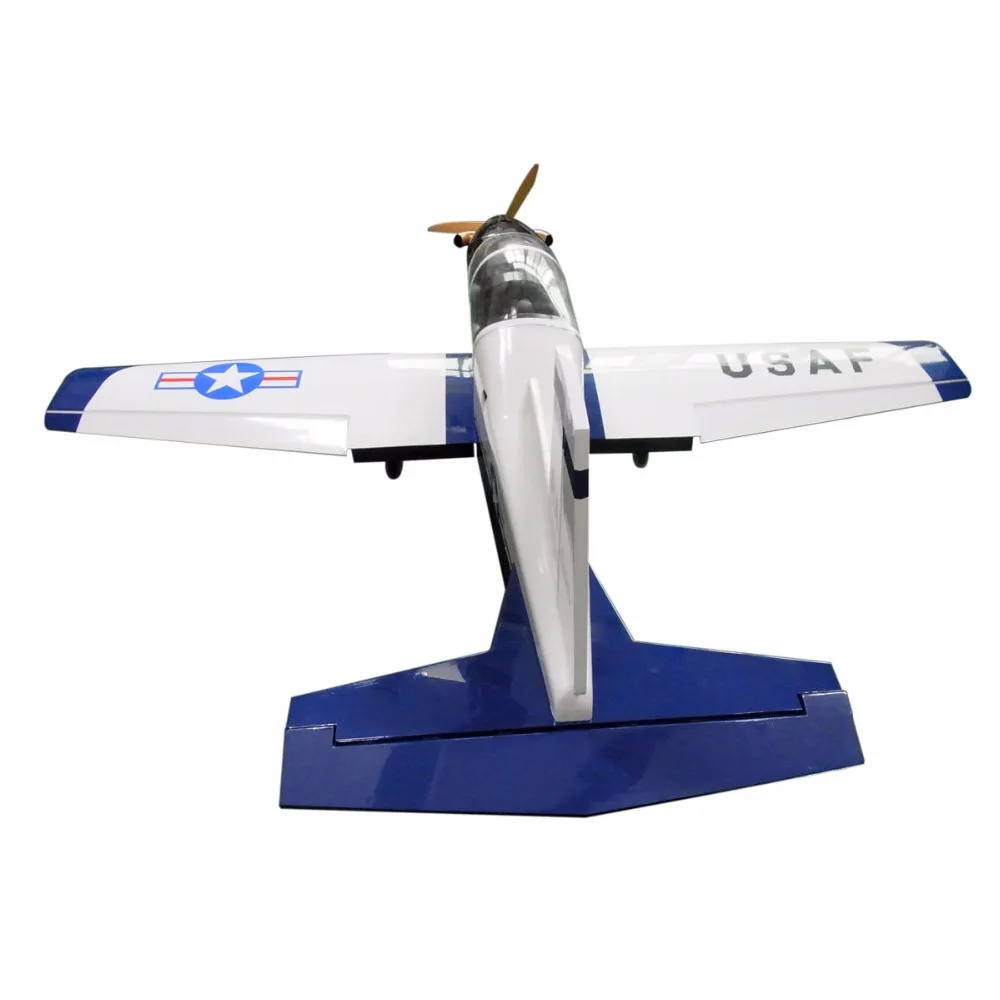 Спортивный масштабный самолет T 6A Texan II RC Airplane Gas 8 CH 30cc 78 7 &quotBalsa Wood Aircraft|rc airplane