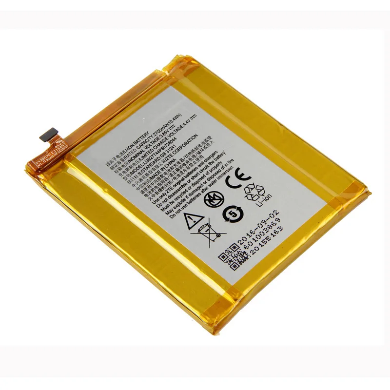 Оригинальный аккумулятор для телефона ZTE Li3927T44P8H726044 Axon 7 Mini 5 2 дюйма 2705