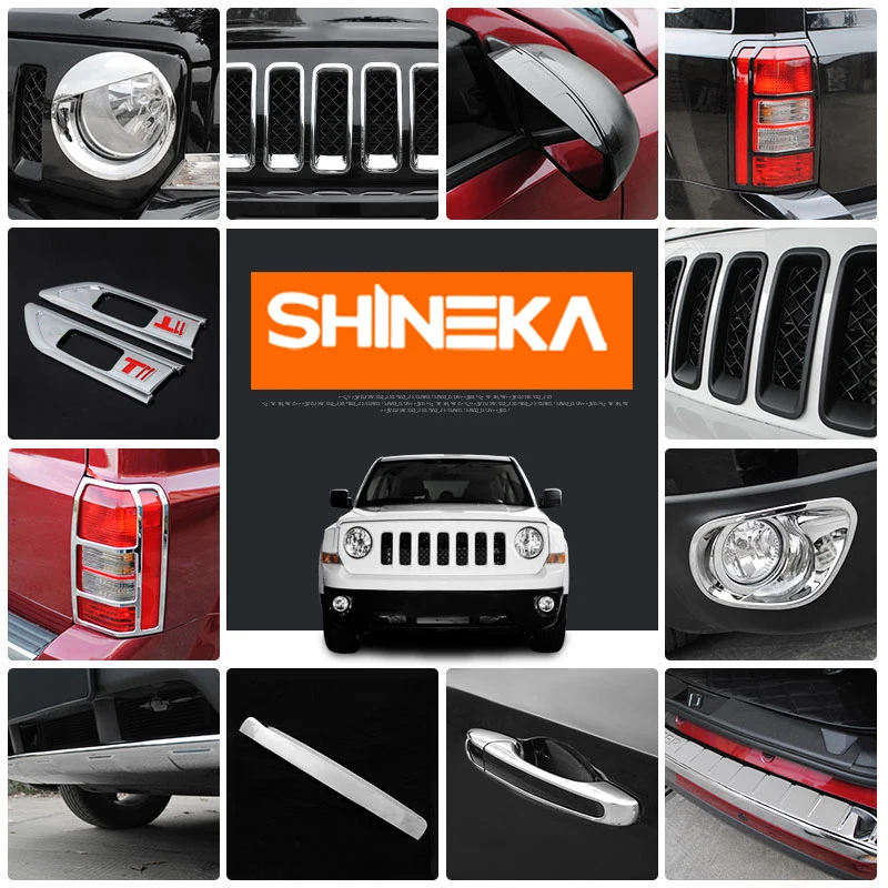SHINEKA автомобильные наклейки для Jeep Patriot 2011-2016 стикеры s и 2011 2012 2013 2014 2015 2016 |