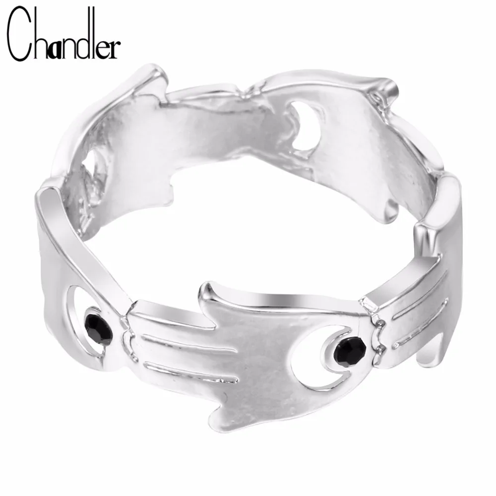 Большая Акция 10 шт. золотое покрытие Хамса рука Фатимы сглаза еврейские Каббалы