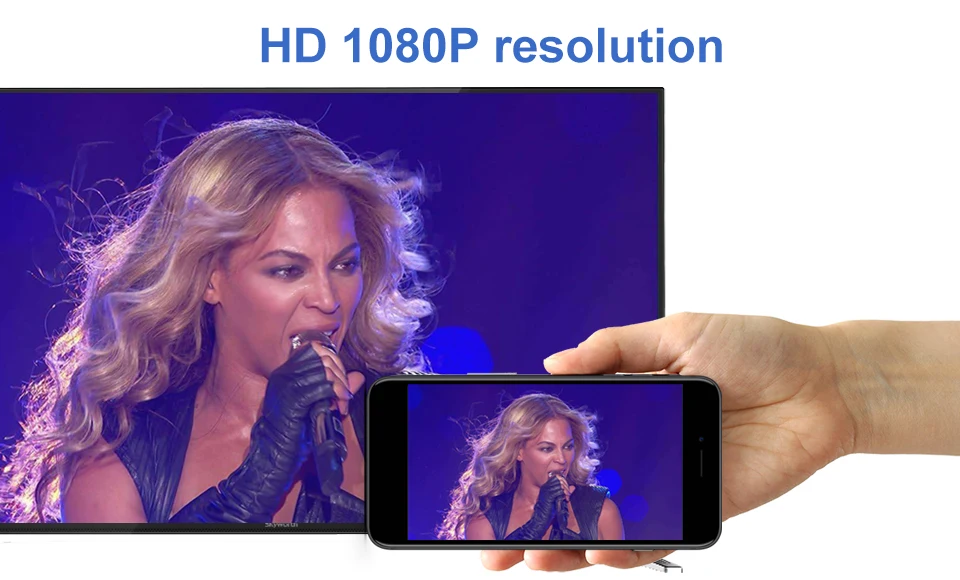 Для Lightning 8 Pin HD tv stick адаптер 1080P для apple tv для iPhone 7 6S Plus для chromecast для hdmi для cromecast