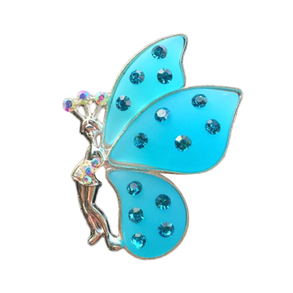 2019 автомобильный стиль Хрустальная бабочка подарок ароматный парфюм балетный