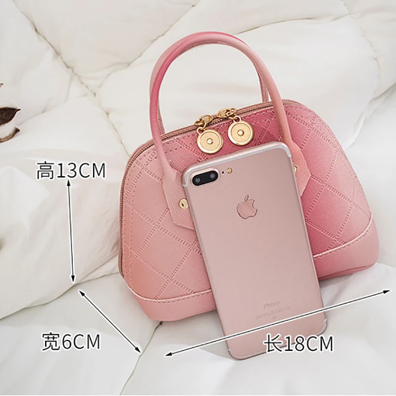 2019 модная маленькая сумка в форме раковины для женщин из искусственной кожи