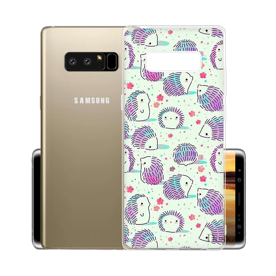 Чехол для телефона с милыми животными Samsung Galaxy S3 S4 S5 S6 S7 Edge S8 S9 Plus Note 8