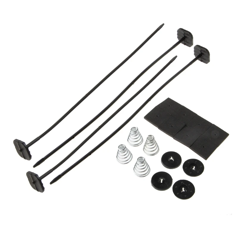 

1 Set Car Vehicle Electric Radiator Fan Mounting Kit Plastic Ties Straps Universal For oil coolers and transmission coolersqiang