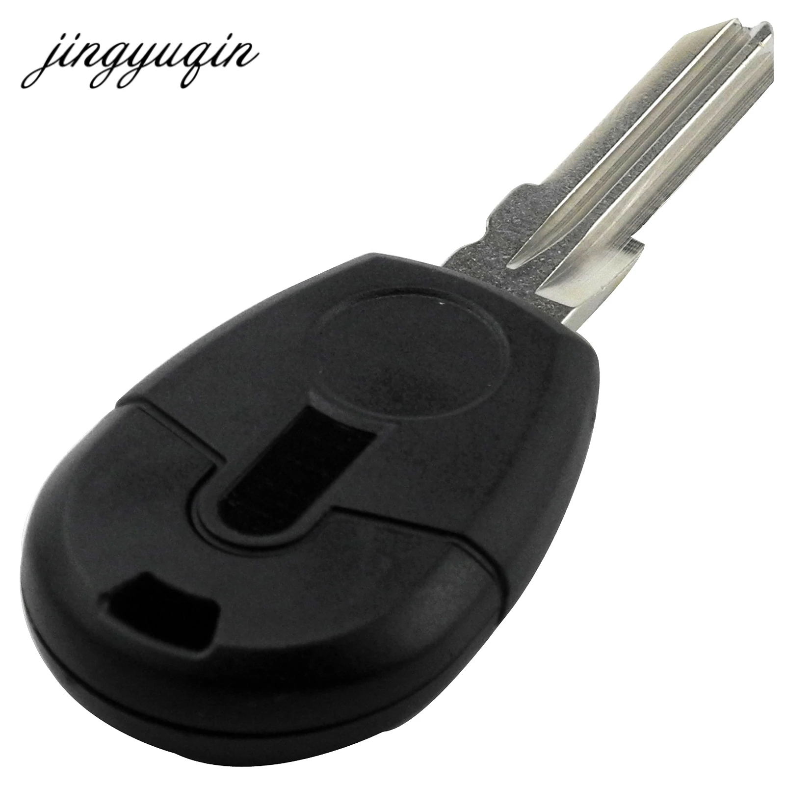 Jingyuqin транспондер Автомобильный ключ оболочка Fob Uncut GT15R лезвие для Fiat Positron EX300