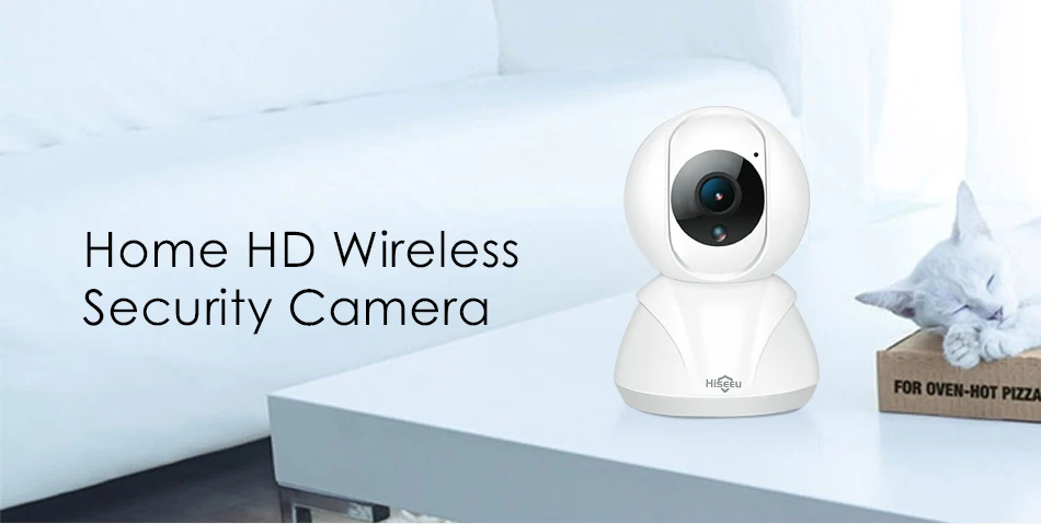 Hiseeu 720 P/1080 P IP камера 2MP Wi-Fi беспроводная сеть CCTV камера домашняя камера безопасности IP Детский Монитор P2P умный трек движения