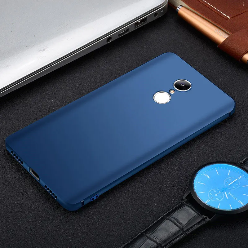 TCICPC для Xiaomi Redmi 5 Plus чехол Роскошный Utral тонкий матовый из ТПУ Мягкий защитный задний Чехол для телефона s для Redmi 5 Plus чехол - Цвет: Синий