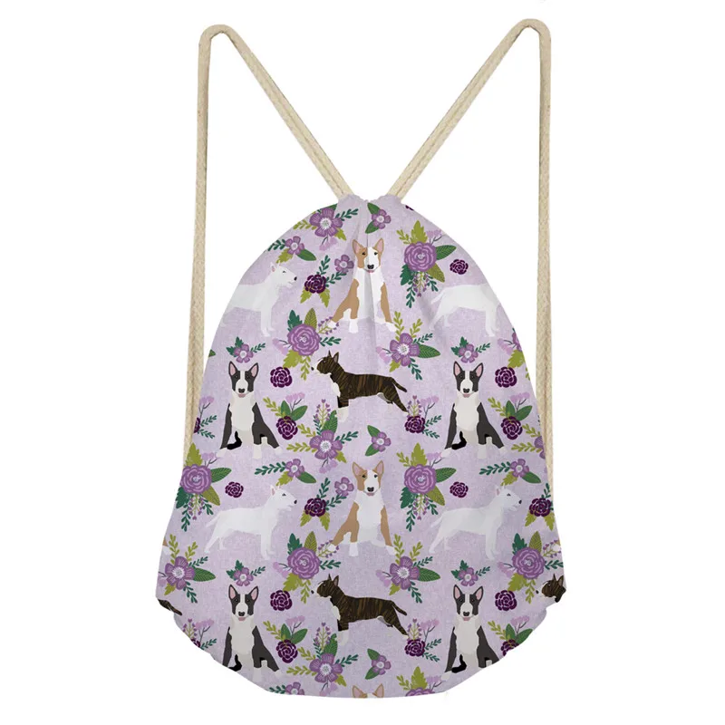 XM2236Z3 FORUDESIGNS Bull Terrier классический модный рюкзак для девочек с принтом животных Женская дорожная сумка Mochila мужские сумки на шнурке - Цвет: XM2236Z3
