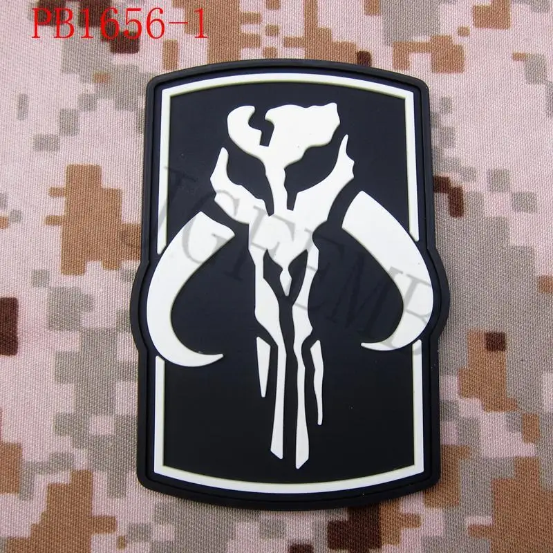 Boba Фетт мандалориан банта охотник за головами тактический военный боевой дух Страйкбол 3D ПВХ патч