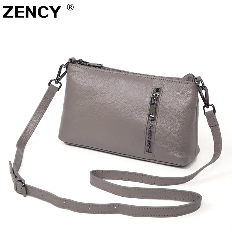 ZENCY 2019 новые маленькие летние 100% из натуральной воловьей кожи женские длинные