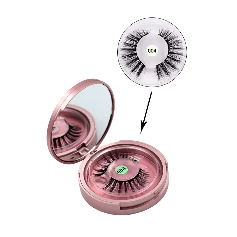 eyelashes 004 Магнитная подводка для глаз Комплект ресниц магнитные 3D ресницы жидкая подводка для глаз с накладными ресницами бигуди многоразовые ресницы - Цвет: eyelashes 004