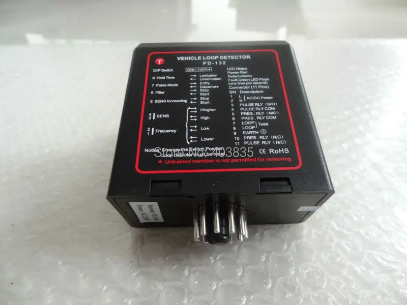 Детектор петли ворот магнитный детектор транспортного средства