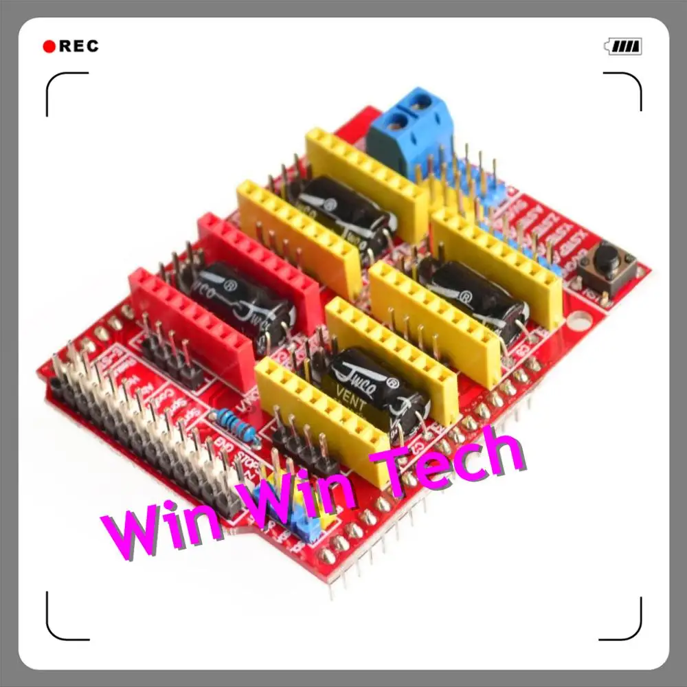 Новый чпу щит v3 гравировка machine/3D Принтер/A4988 драйвер платы расширения forarduino |