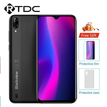 Blackview A60 1 ГБ ОЗУ 16 Гб ПЗУ 6," 19,2: 9 экран MT6580A/WA четырехъядерный 13,0 МП Двойная камера заднего вида 3g мобильный телефон