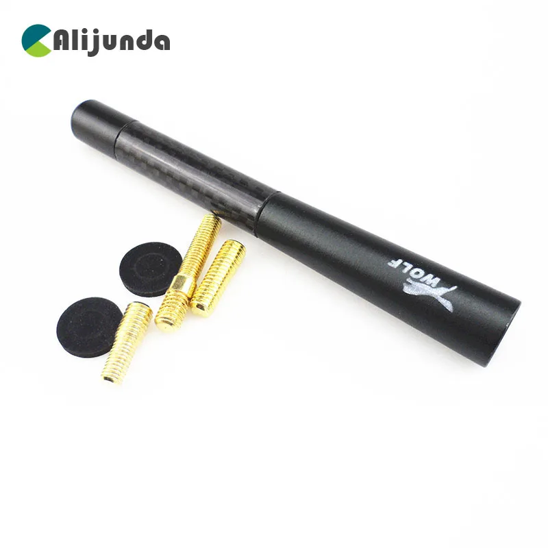 Автомобильная антенна Alijunda FM AM радио из углеродного волокна короткая