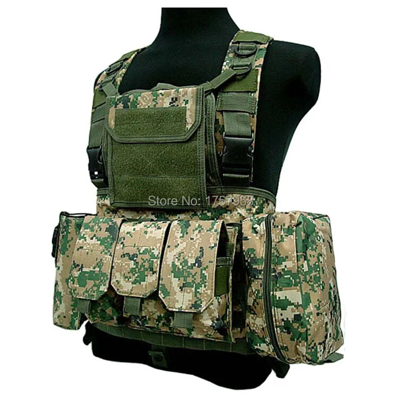 FSBE LBV нагрузка на подшипник Molle штурмовой жилет RRV нагрудная установка ремни для