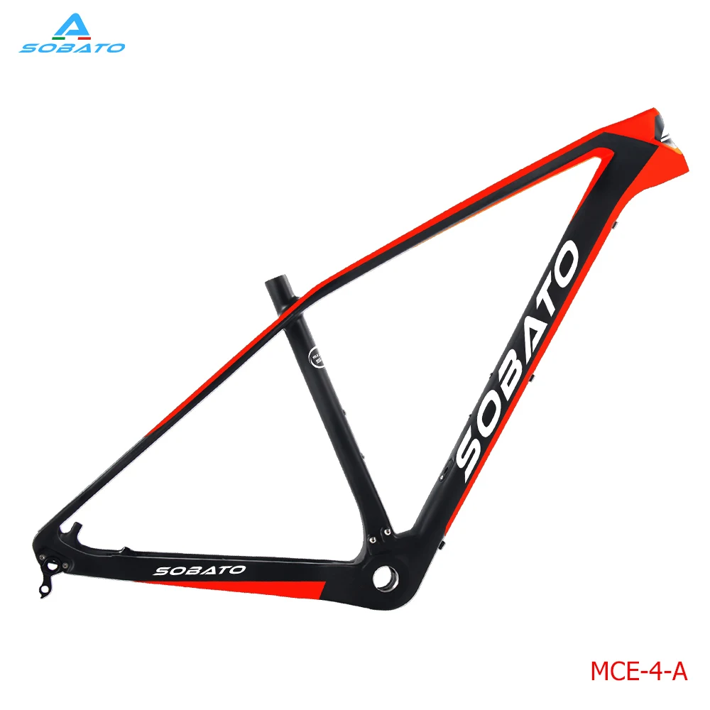 2017 Sobato Марка T800 углеродная mtb рама 29er 29 карбоновая для горного велосипеда 142*12 или