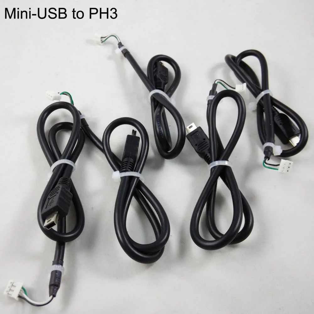 5 шт. кабелей RS232 с мини-USB на PH3