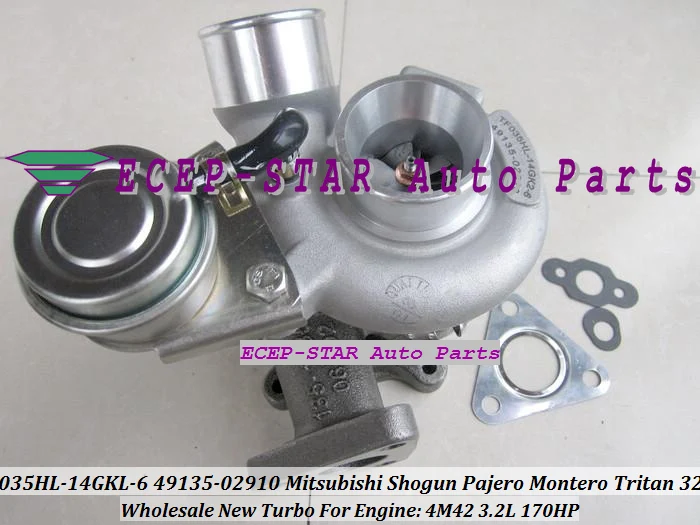 Турбо TF035HL 49135-02910 49135-02912 49135-02921 49490-13101 49493-94901 для Mitsubishi SHOGUN PAJERO MONTERO 4M42T 4M42 3.2L |