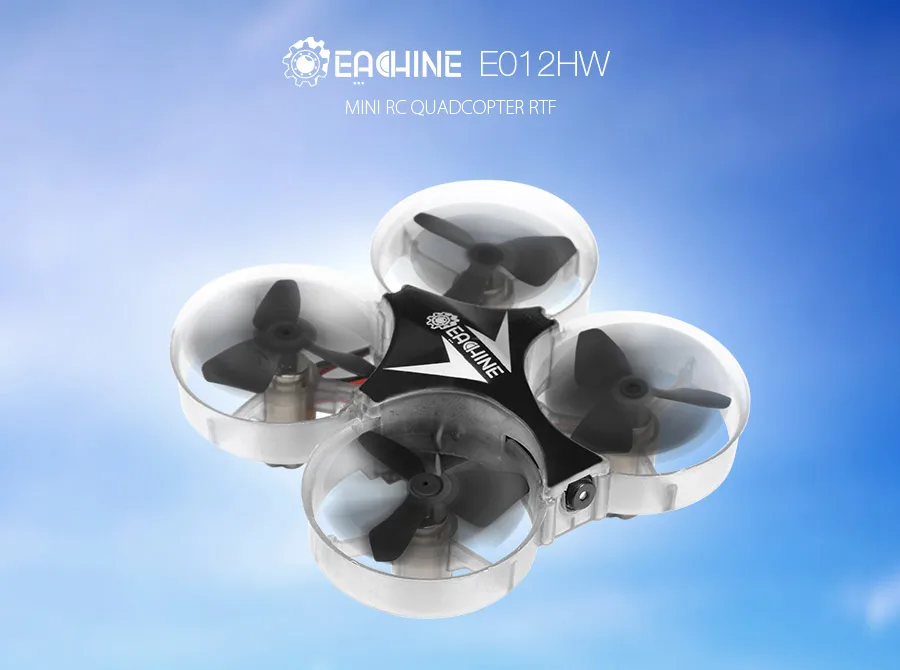 Eachine E012HW мини WI-FI с видом от первого лица с высоты режим 2,4 г 4CH 6 оси светодиодный дистанционным управлением и съемкой от первого лица Квадрокоптер Дрон игрушка RTF VS E010 E012 четырехвинтовой микро-Дрон