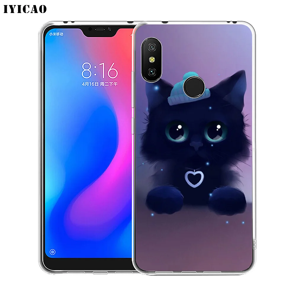 Мягкий силиконовый чехол IYICAO для Xiaomi Redmi 4A 5A 6A Note 7 6 5 Pro Plus 4X Prime | Мобильные телефоны