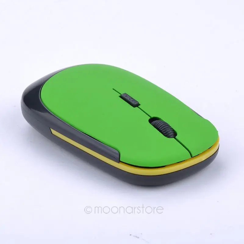2018 ультра тонкая u образная беспроводная мышь 2 4 ГГц мини USB приемник 1600 точек/дюйм