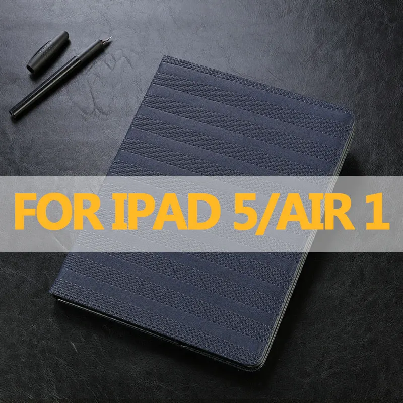 Роскошный чехол Asometech для Apple ipad air 12, Ретро Чехол-подставка из искусственной кожи для планшетов, чехол для ipad Mini 1234, сетчатый чехол-накладка - Цвет: For ipad air 1