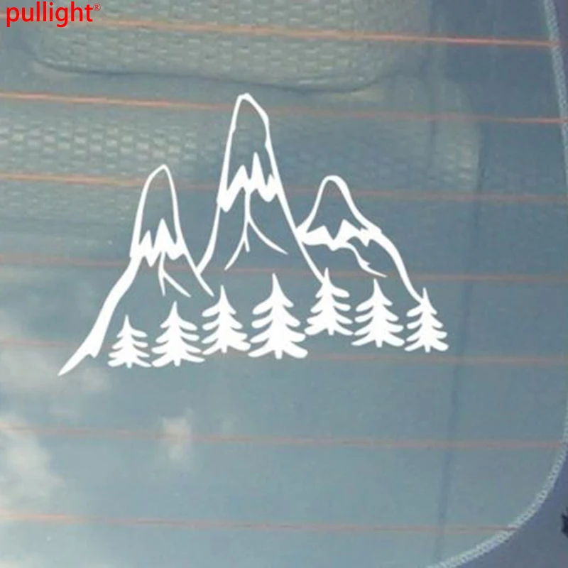 

Mountain Tree Feral Nature Expedition Travel Mountains Laptop Car Sticker