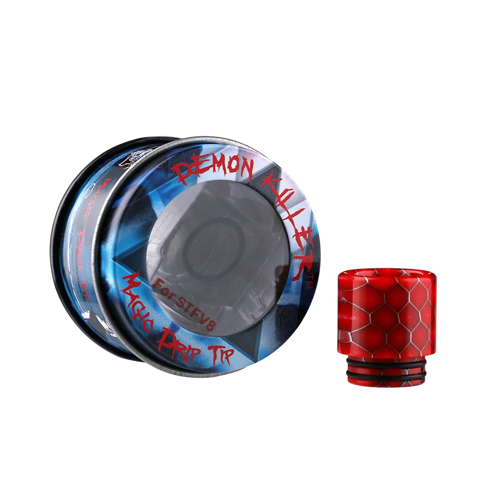 Новый оригинальный капельный наконечник Demon Killer Cobra из смолы 810 и 510 капельные