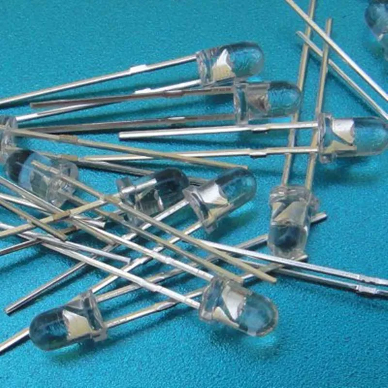 100 шт. светодиод 3 мм красный зеленый синий желтый белый светоизлучающие диоды|diode