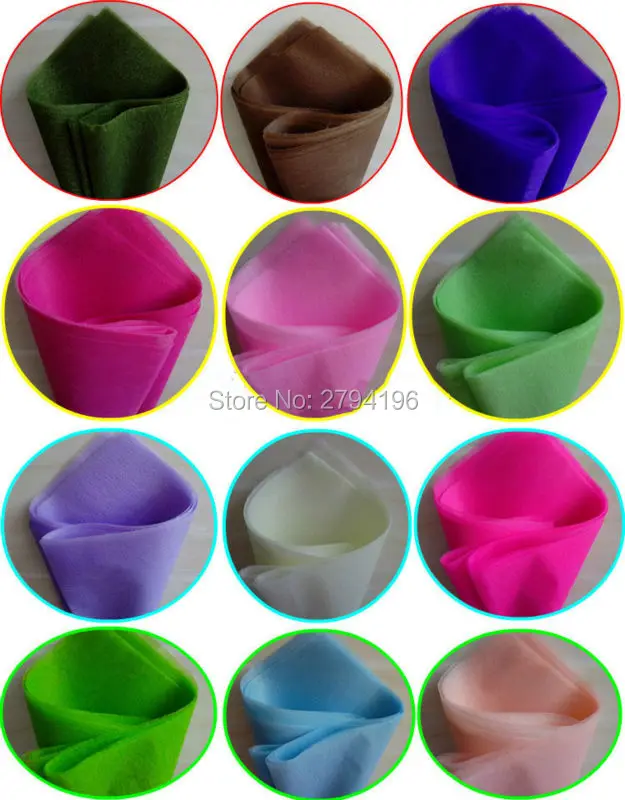 35 листов многоцелевой одноцветной папиросной бумаги в цветочной упаковке ручной