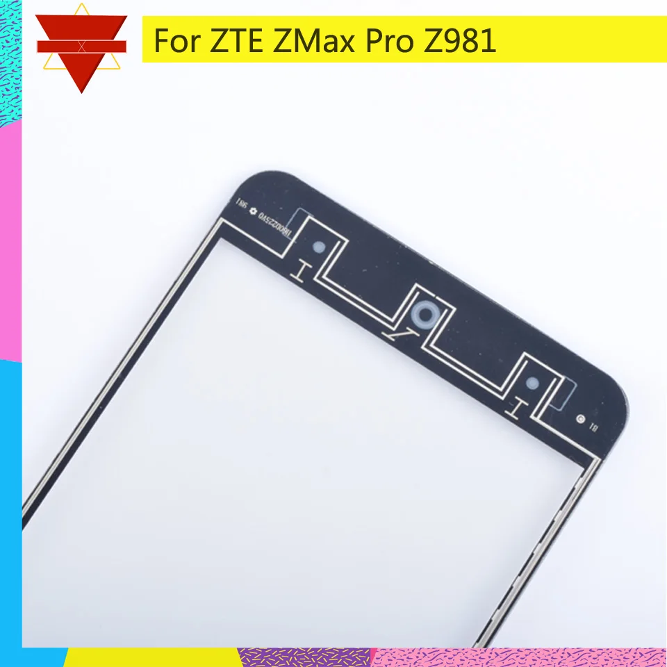 10 шт./партия сенсорный экран дигитайзер для ZTE zmax Pro Z981 сенсорная панель объектив