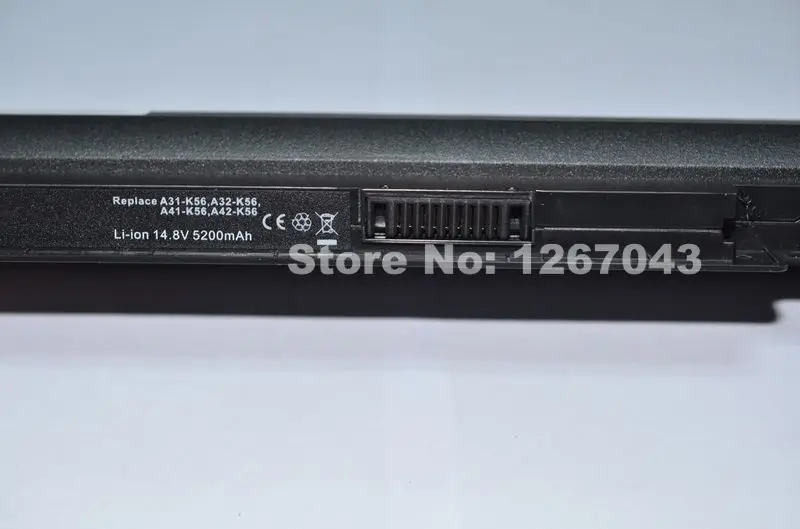 Аккумулятор для ноутбука JIGU asus A46C A46 A56 K46 K56 A56C E46 K46C K56C K56c R405C R505C R550C s56c|laptop battery|battery