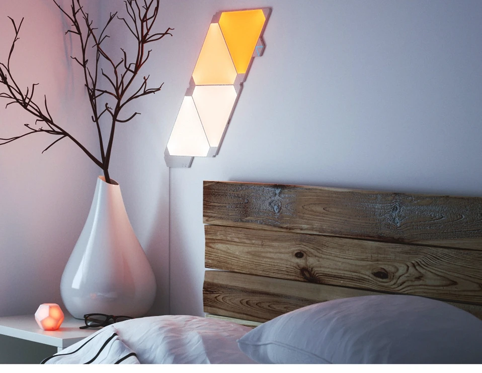 Xiaomi Nanoleaf умный нечетный светильник полноцветная музыкальная работа с приложением Mijia для Apple Homekit Google Home настройка на заказ