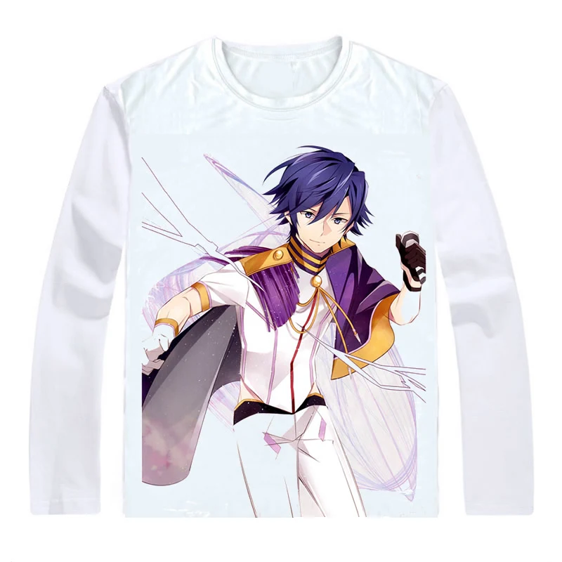 Style 9 Uta no Prince-sama/футболки с длинными рукавами в разных стилях; футболки с принтом «Song» и «Tokiya Ichinose Jinguji»; Косплей рубашка - Цвет: Style 9