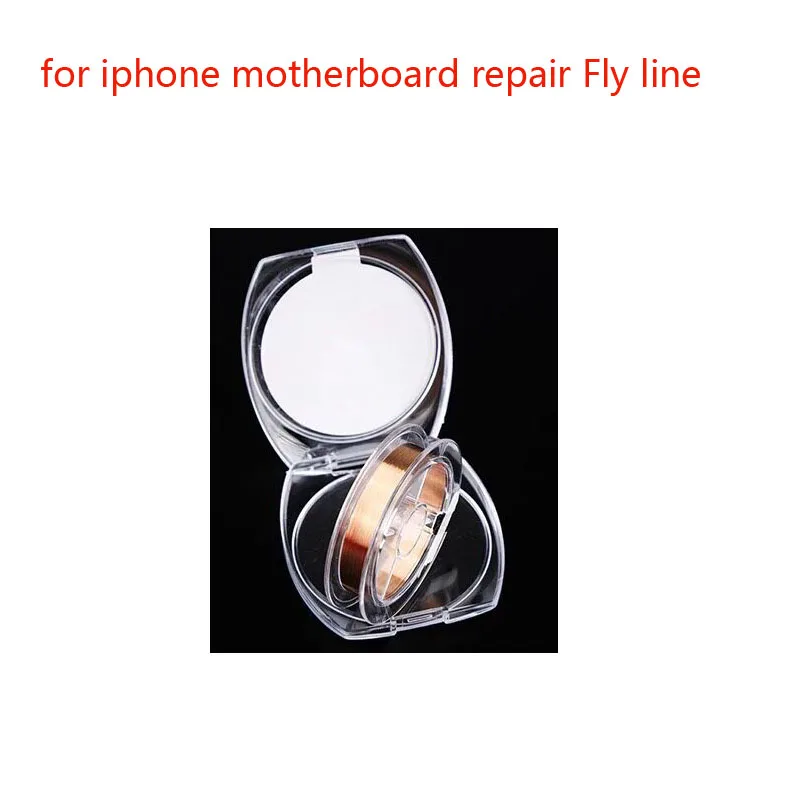 

120m 150m For iphone motherboard repair Fly line copper Line bonding wire Fingerprint Fly line 0.02mm CPU bga ic chip line