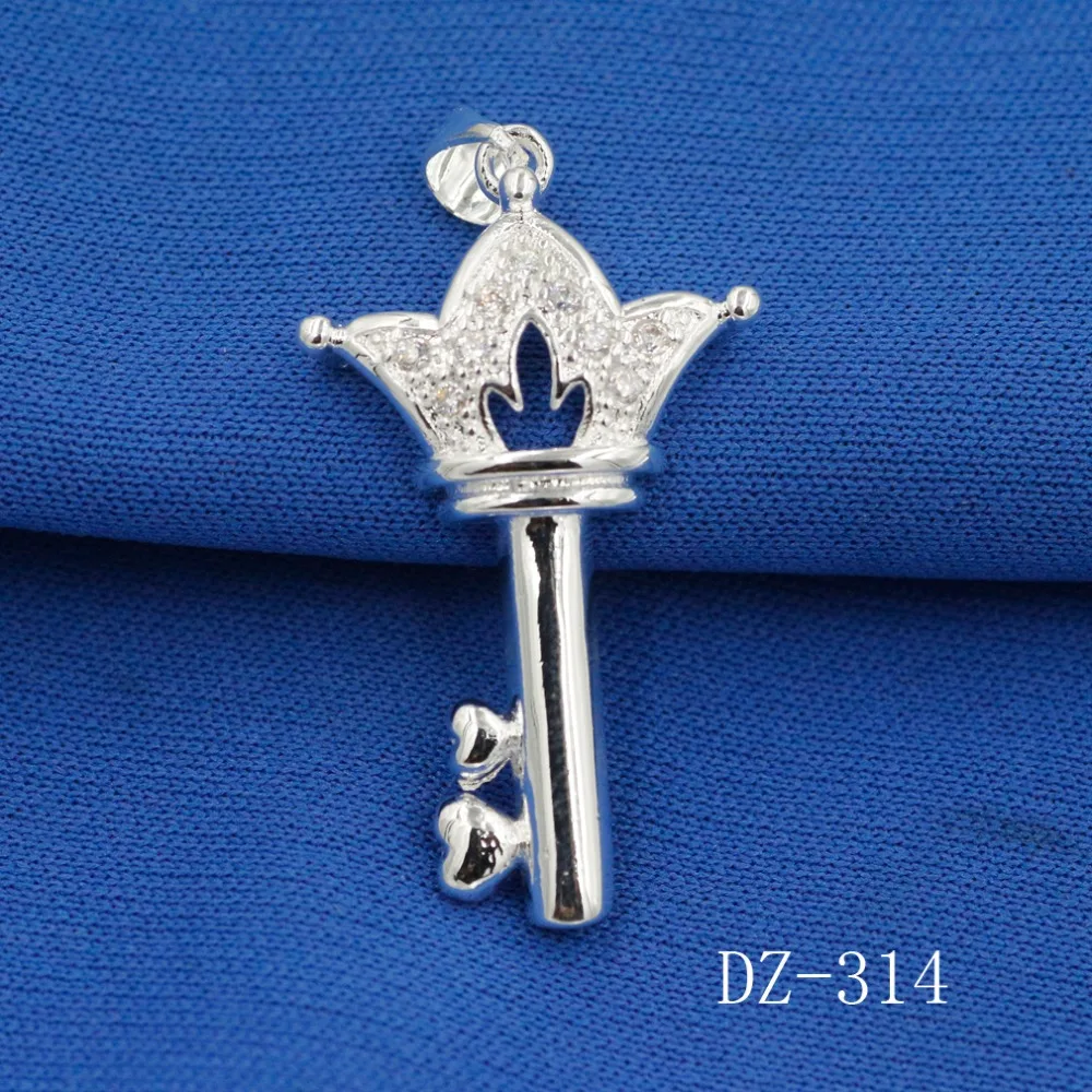 2017 vintage jewelry exquisite 925 KaiXinSuo zircon silver plated pendant with modern beautiful for female charm | Украшения и