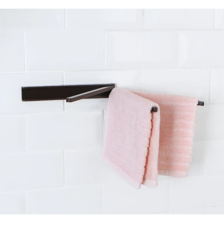 Creative Rotating Wall-mounted Towel Racks 3 Layer Bathroom Storage Rack Freestanding Hanging Holder Kitchen Bathroom Organizer