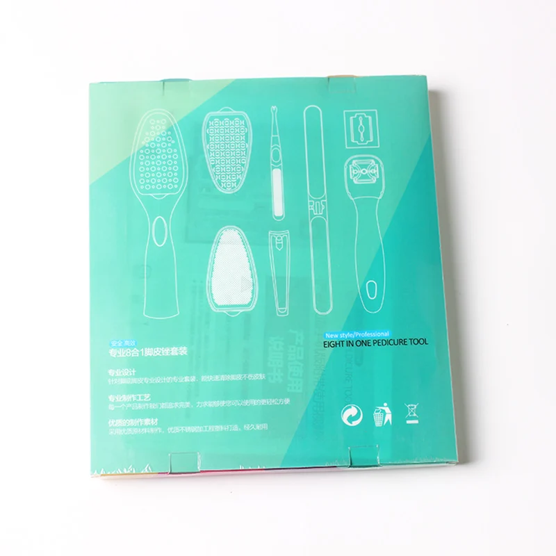 Съемные рашпили для педикюра и ног 8 в 1 бритва удаления мозолей сменная пилка