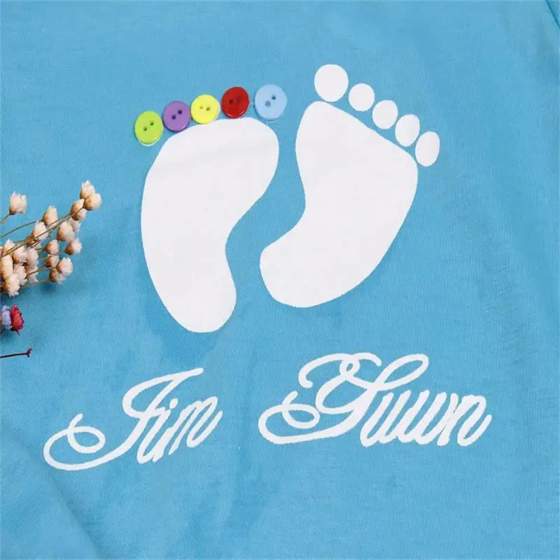 Freeshipping New Autumn Candy color cartoon baby clothing set infant long sleeve suit kids clothes T shirt + pants | Детская одежда и