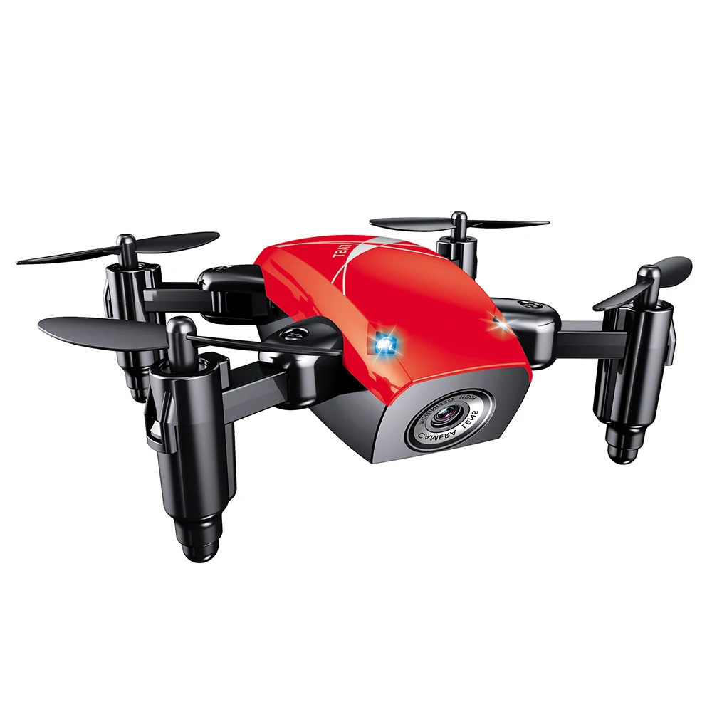 Складной мини Квадрокоптер EBOYU S9HW Радиоуправляемый Дрон Wi Fi FPV камера 0 3 МП с