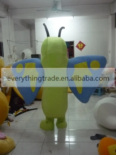Hot sale 2014 Cartoon Character Adult cute green Mascot costume Fancy Dress party Costume adult size | Тематическая одежда и