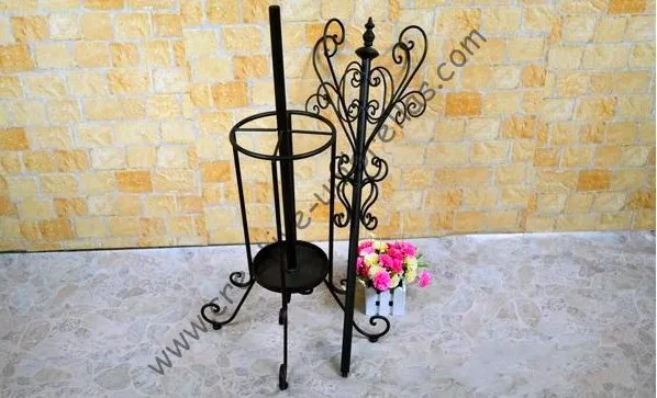 Профессиональная подставка/стойка для зонта из кованого железа металлическая