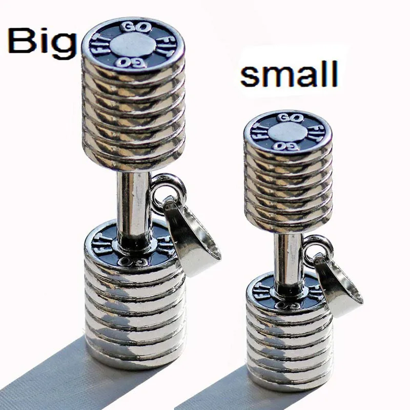 Цепочка с подвеской штангой для мужчин ожерелье золотистого черного и