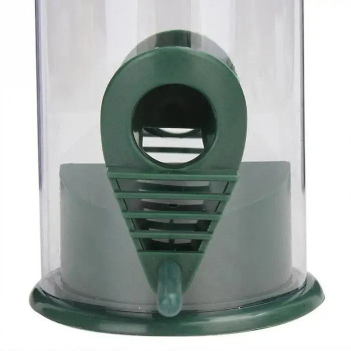 Plastic Wild Birds Water Feeder 4 Port Drinker Dish Hanging Station for Garden YU-Home