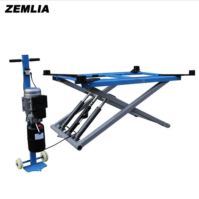 

Good Quality 3T Small Car Lift Movable Type Scissors Lifting Repairing Platform For Car
