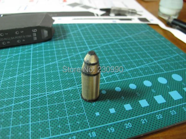 Новинка 2в1 Glock18 M1911 Бумажная модель игрушечного пистолета Рисование страниц 3d diy военная бумажная головоломка 3D бумажная модель Косплей оружие игрушка