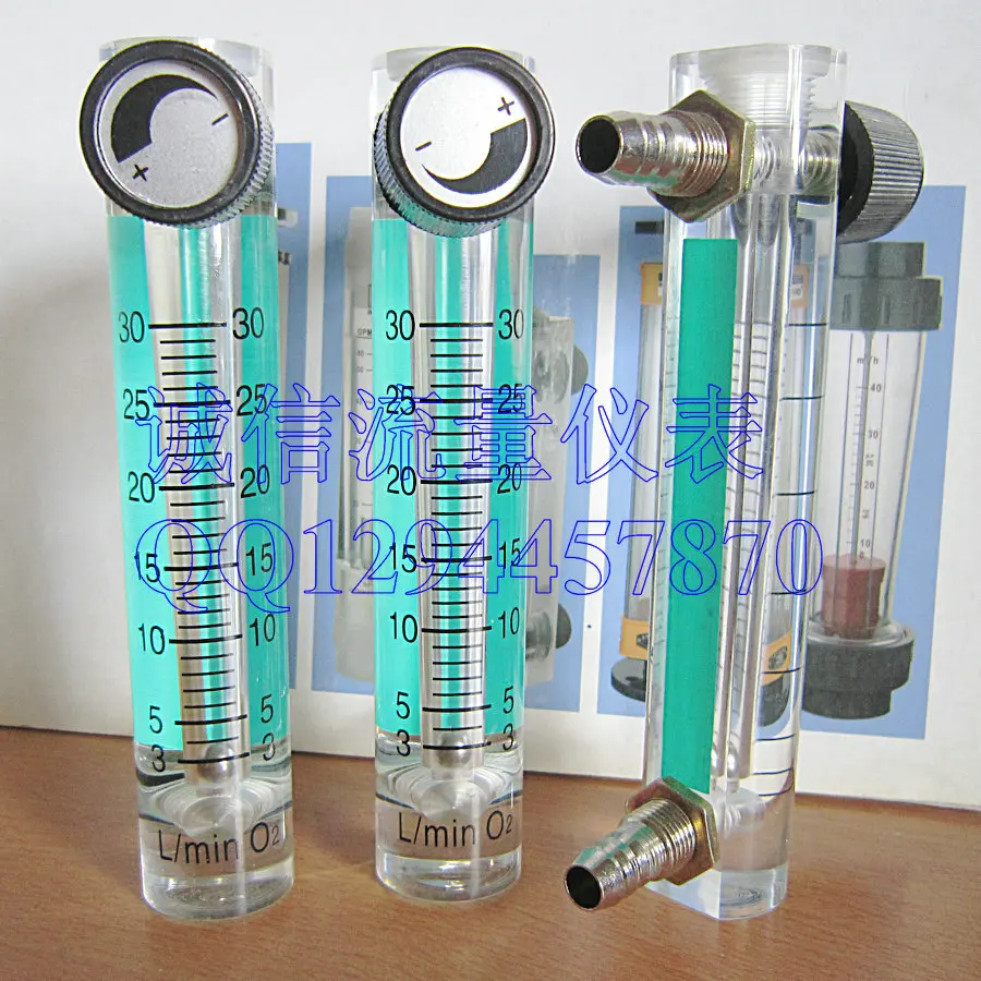 LZM-6T O2 oxygen flowmeter adjtable 2-30 l / min L bar meter small | Обустройство дома
